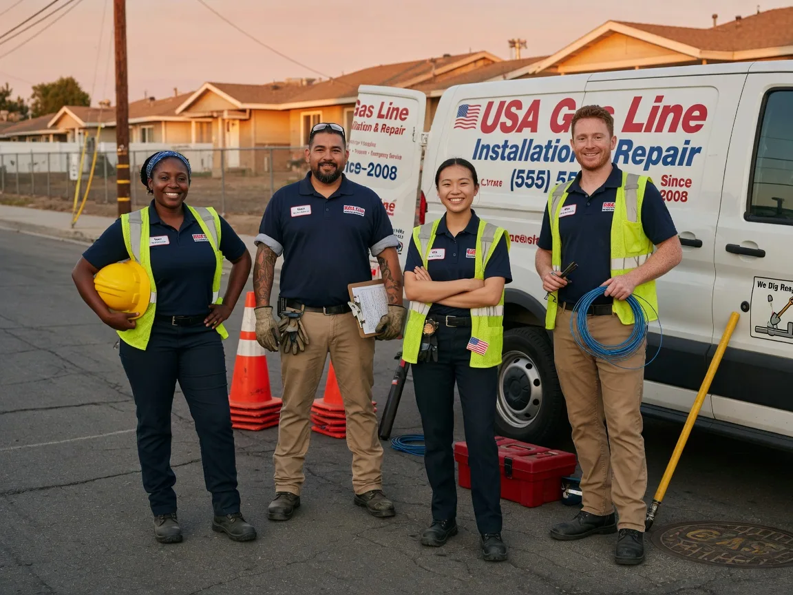 Gas Line Installation company in Reading, MN